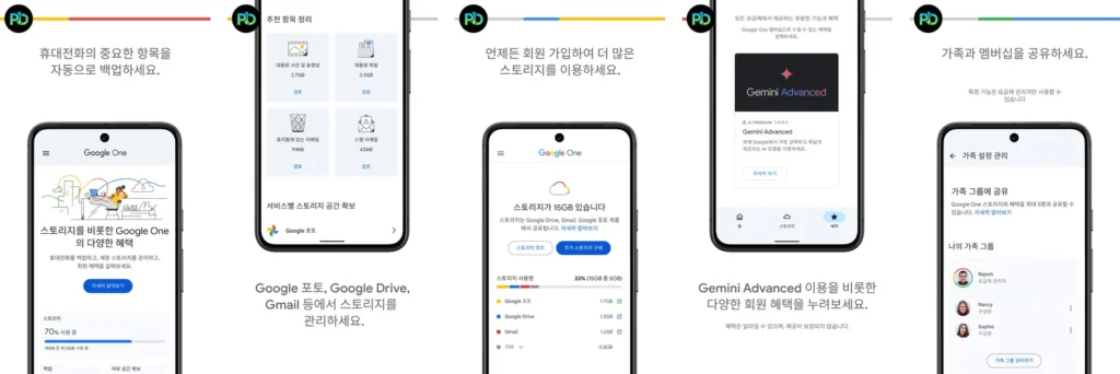 Google One 다운로드 - 구글 저장공간 통합 관리 2 Google One 다운로드 - 구글 저장공간 통합 관리