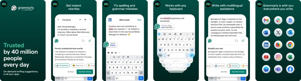 Grammarly 다운로드 설치: AI 영문 교정 앱 2 Grammarly 다운로드